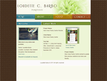 Tablet Screenshot of loudettebarbo.com